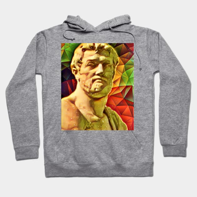 Tacitus Snow Portrait | Tacitus Artwork 15 Hoodie by JustLit